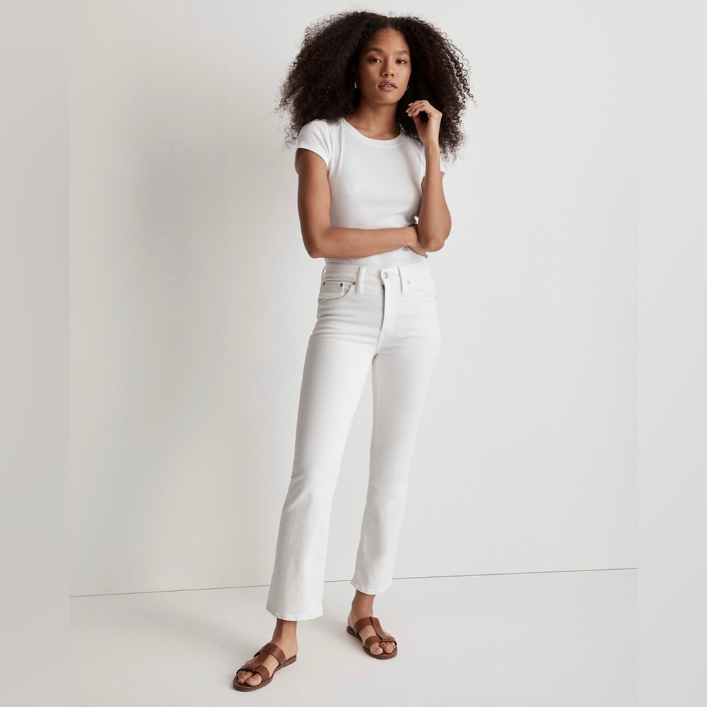 Madewell Kick Out Crop Jeans